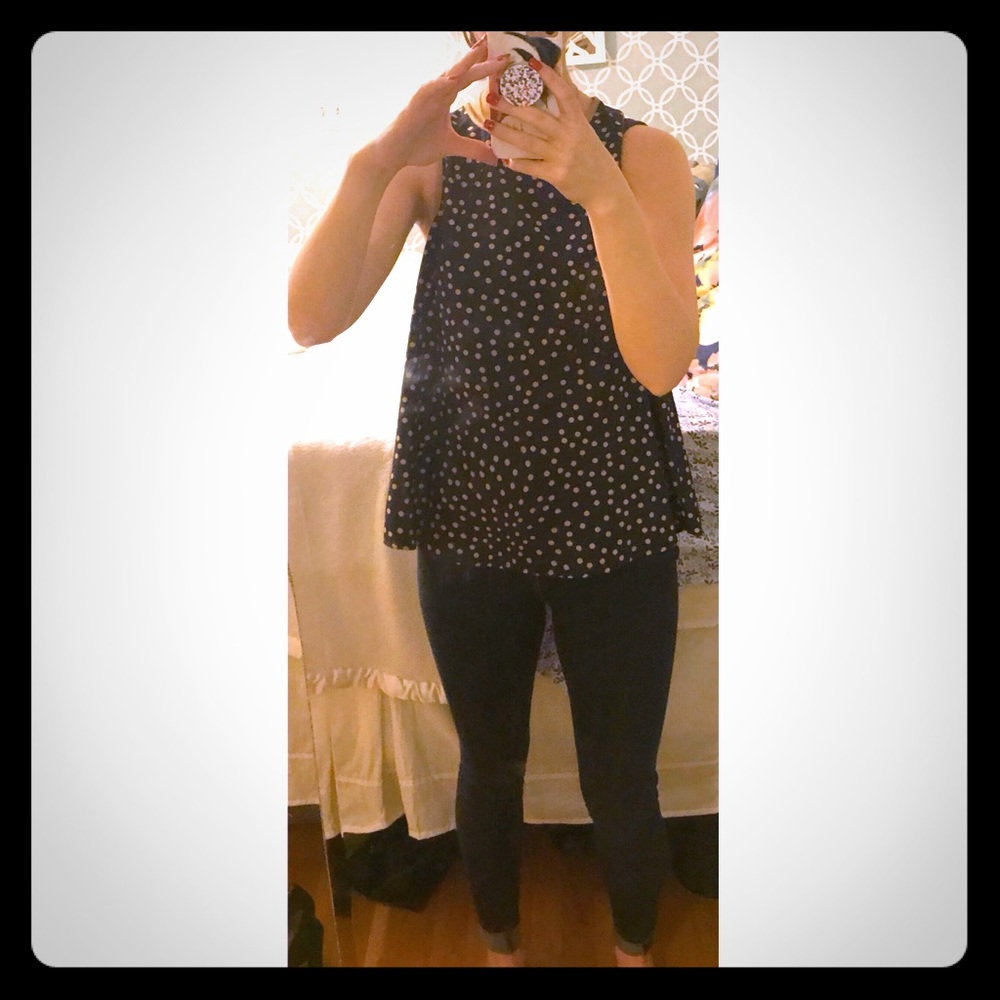 THML polka dot top
